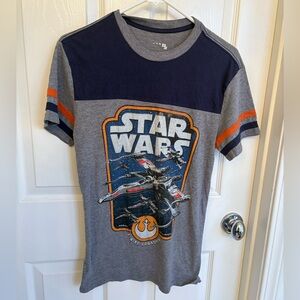 VINTAGE X-Wing Star Wars Graphic T-Shirt Size Small